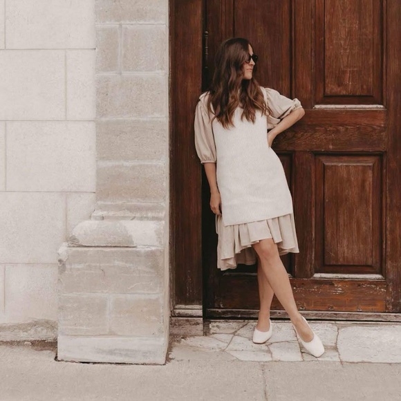 Clark’s Pure Ballet White Leather Shoes Square Toe Size 7 Comfort Supple Soft - Picture 2 of 6